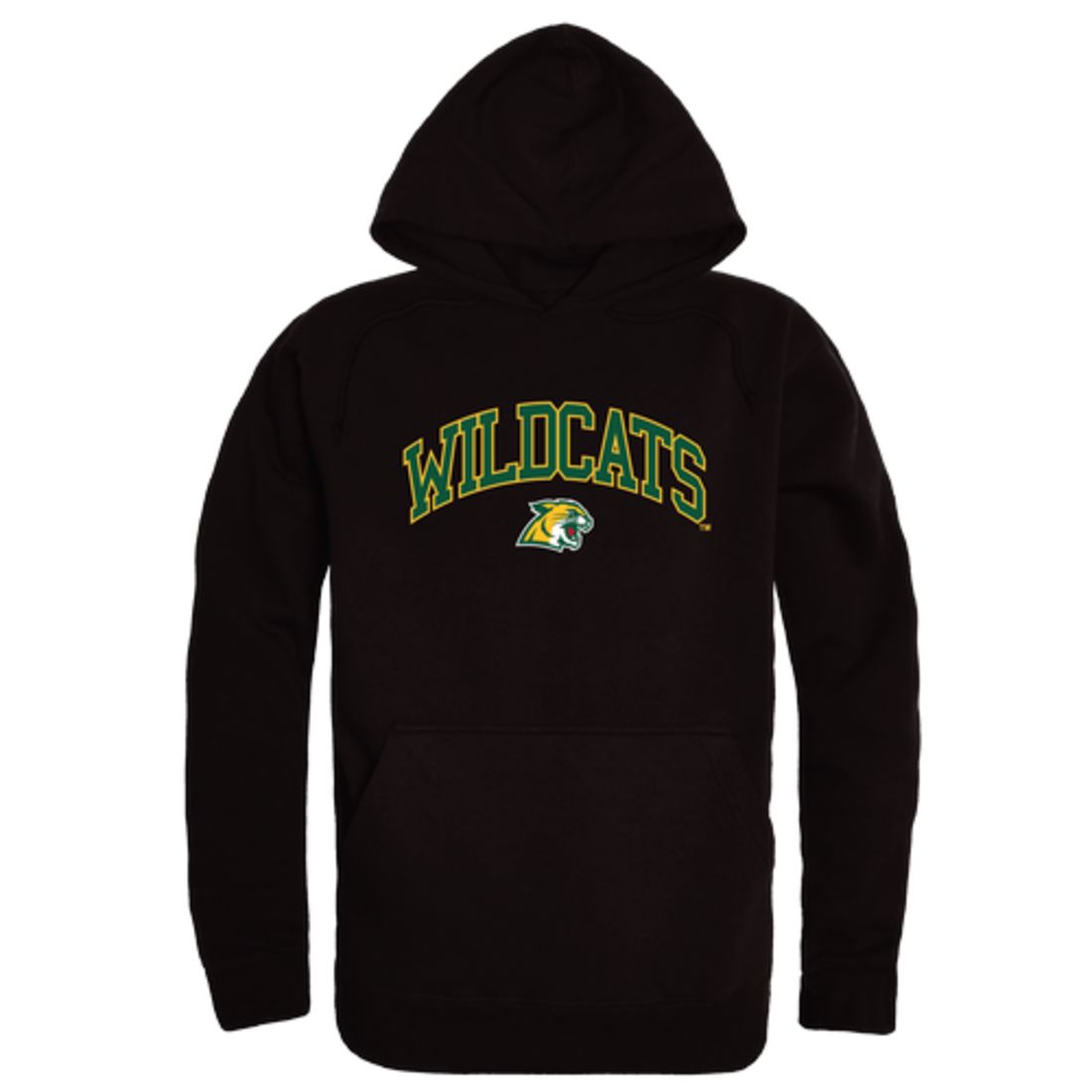 Northern Michigan Wildcats Campus Fleece Hoodie Sweatshirts