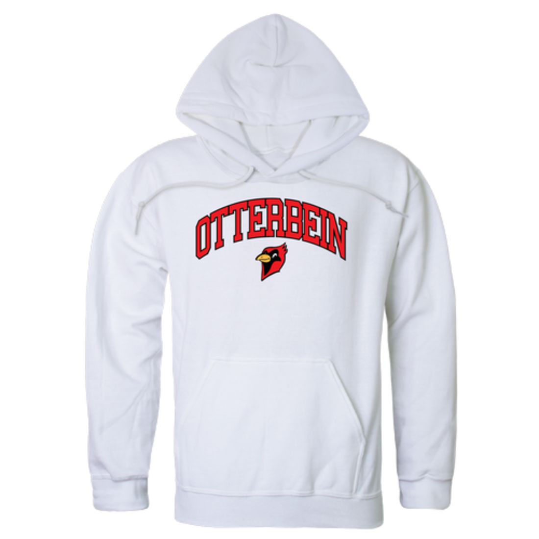 Otterbein Cardinals Campus Fleece Hoodie Sweatshirts