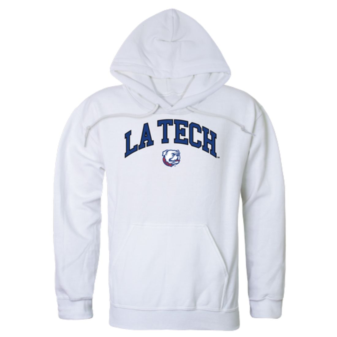 Louisiana Tech F Bulldogs Campus Fleece Hoodie Sweatshirts