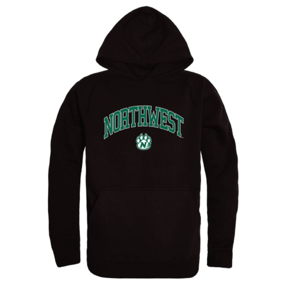 Northwest Missouri State University Bearcat Campus Fleece Hoodie Sweatshirts