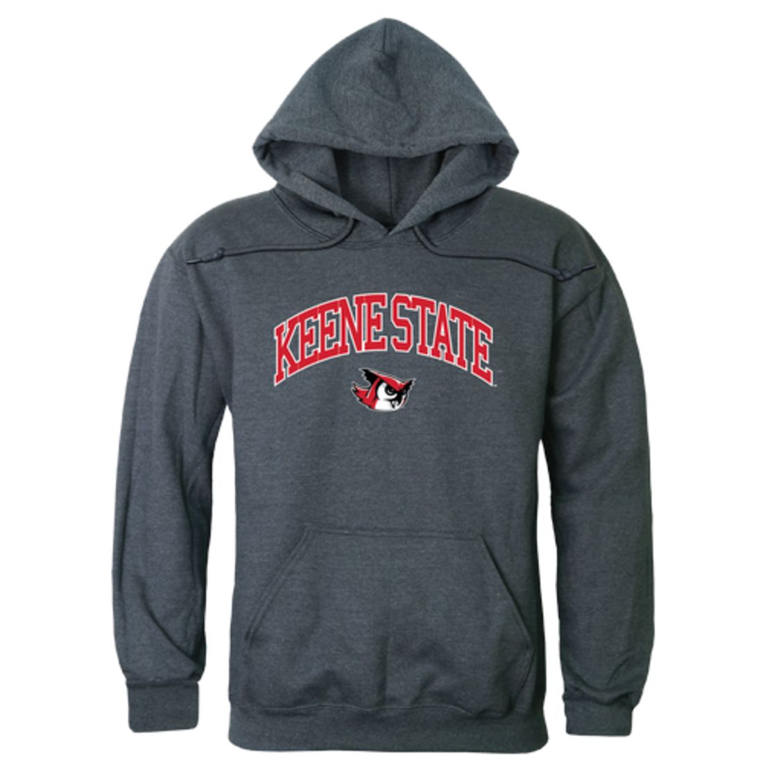 Keene State College Owls Campus Fleece Hoodie Sweatshirts