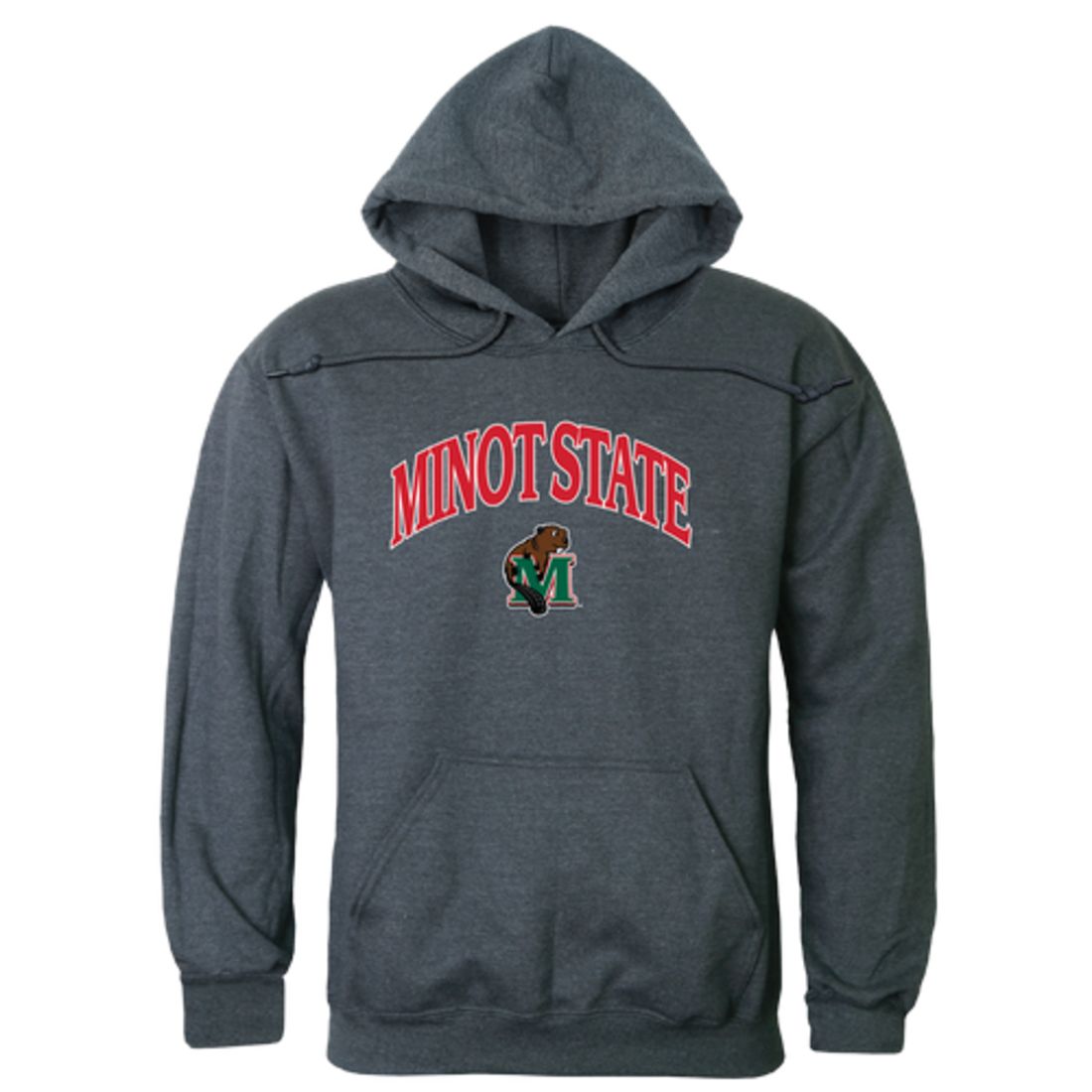Minot State University Beavers Campus Fleece Hoodie Sweatshirts
