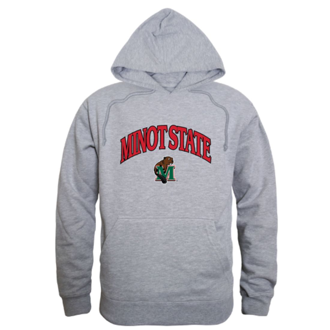 Minot State University Beavers Campus Fleece Hoodie Sweatshirts