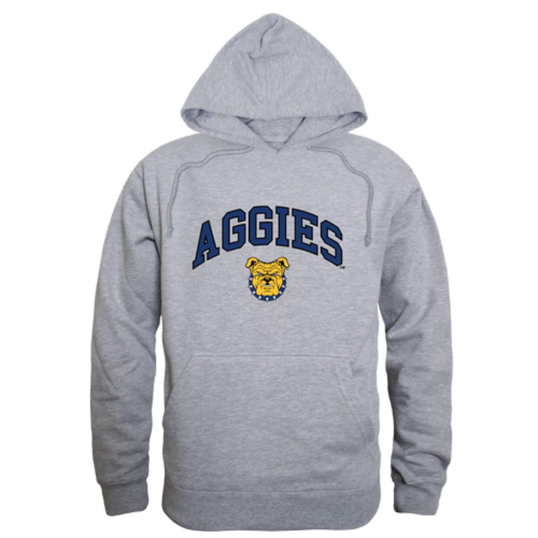 North Carolina A&T State University Aggies Campus Fleece Hoodie Sweatshirts