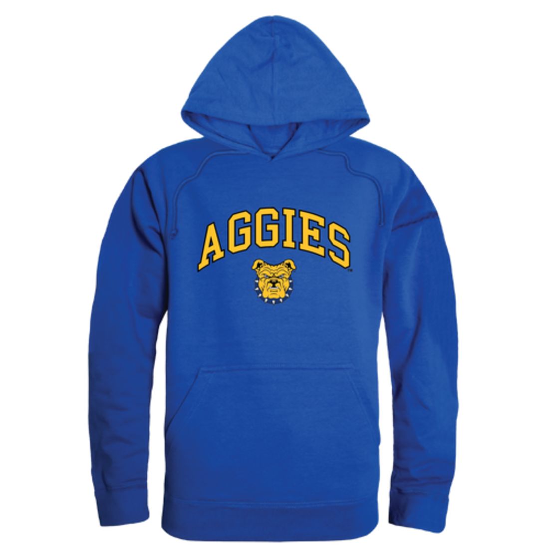 North Carolina A&T State University Aggies Campus Fleece Hoodie Sweatshirts