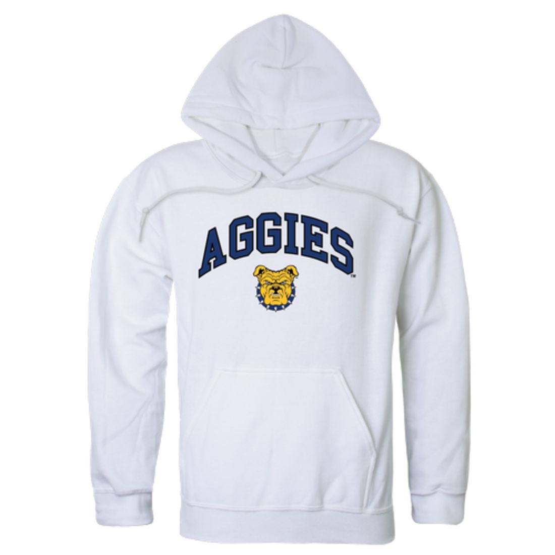 North Carolina A&T State University Aggies Campus Fleece Hoodie Sweatshirts