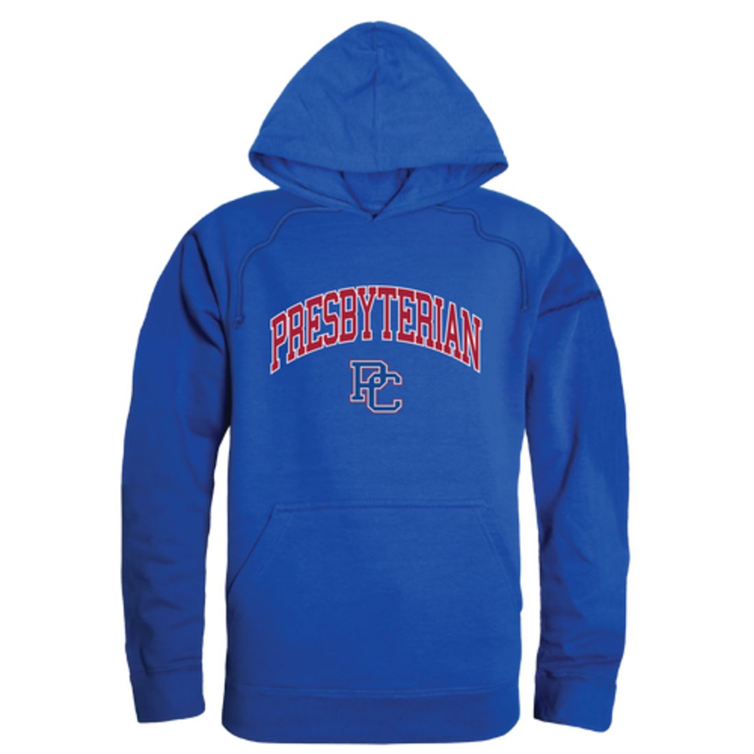 Presbyterian College Blue Hose Campus Fleece Hoodie Sweatshirts