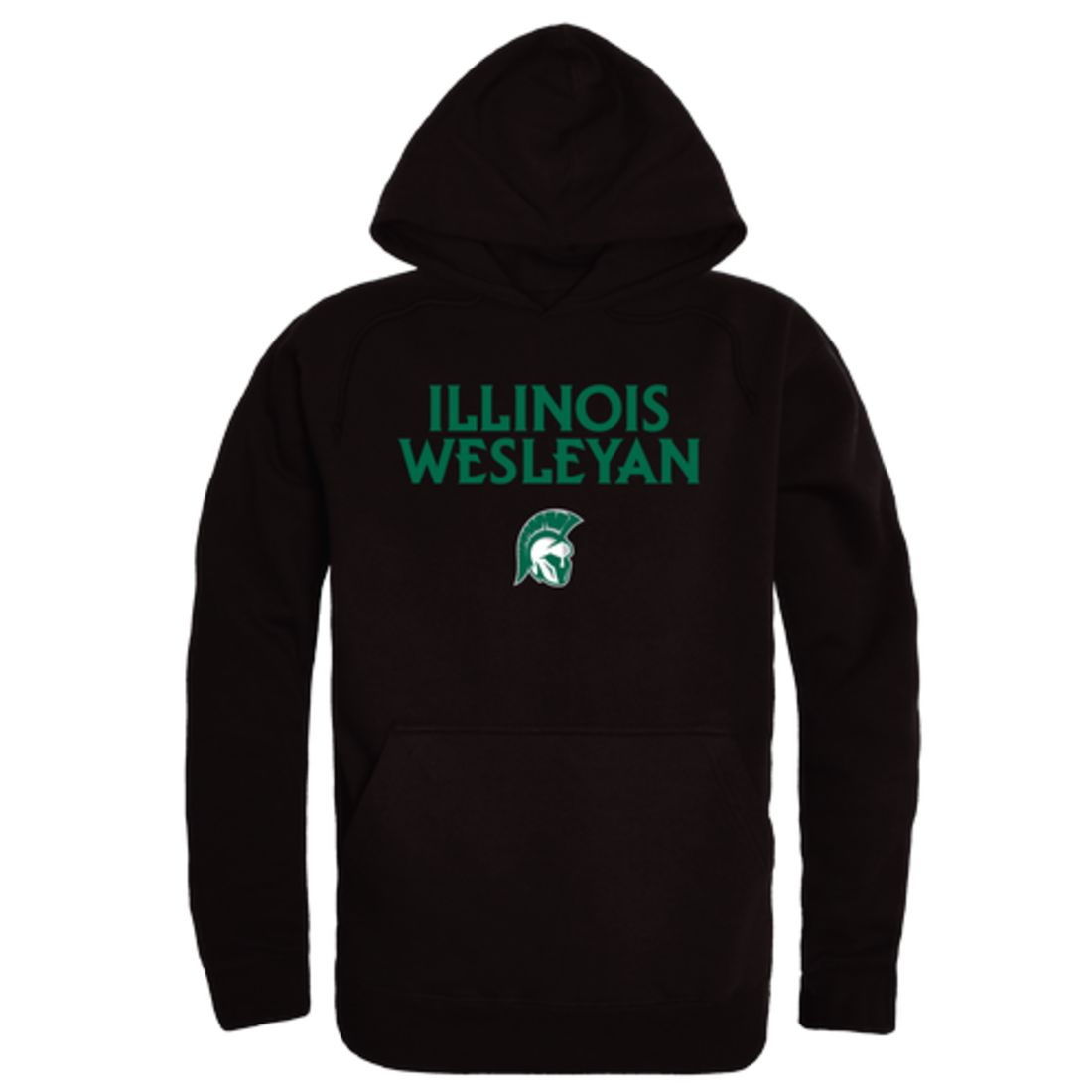 Illinois Wesleyan University Titans Campus Fleece Hoodie Sweatshirts