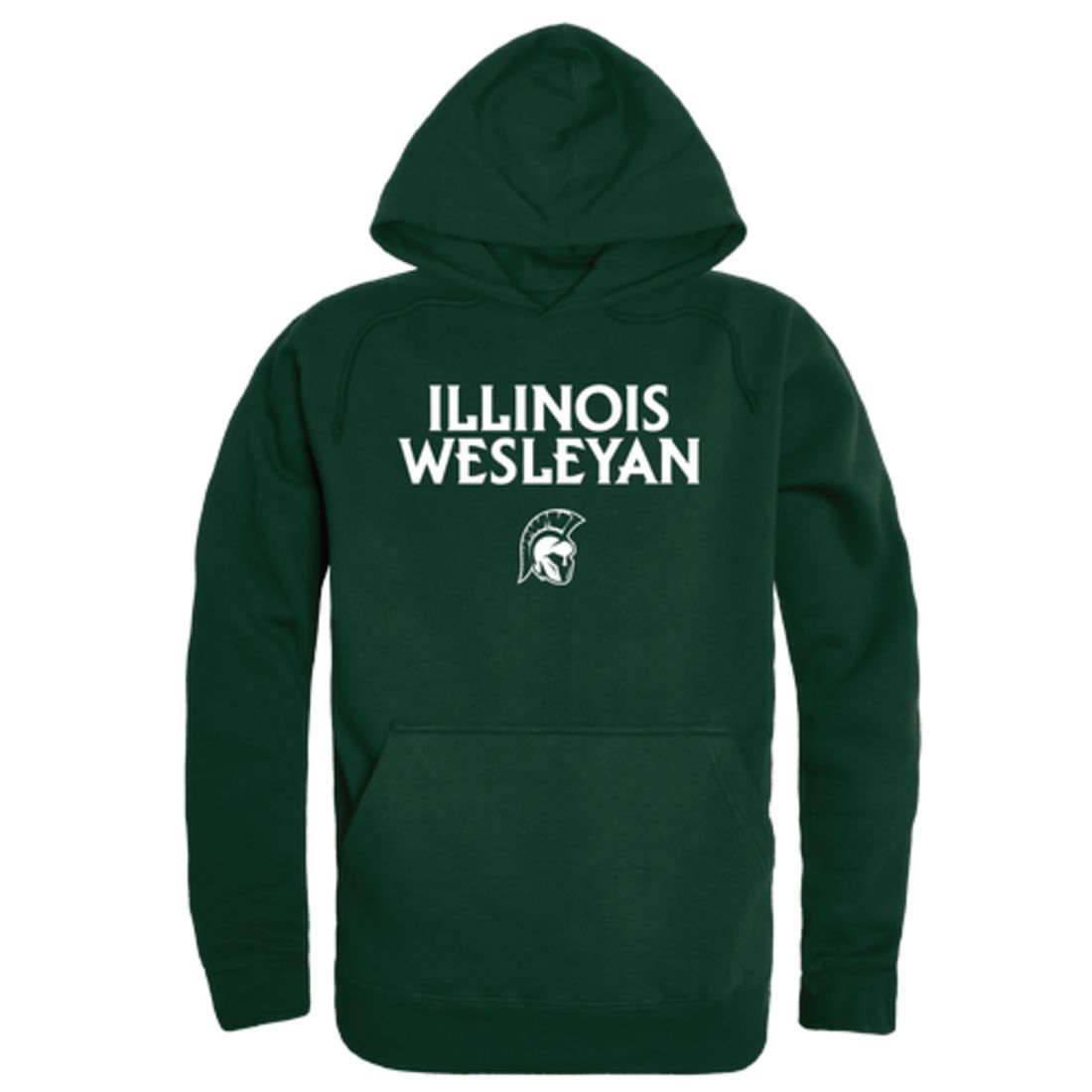 Illinois Wesleyan University Titans Campus Fleece Hoodie Sweatshirts