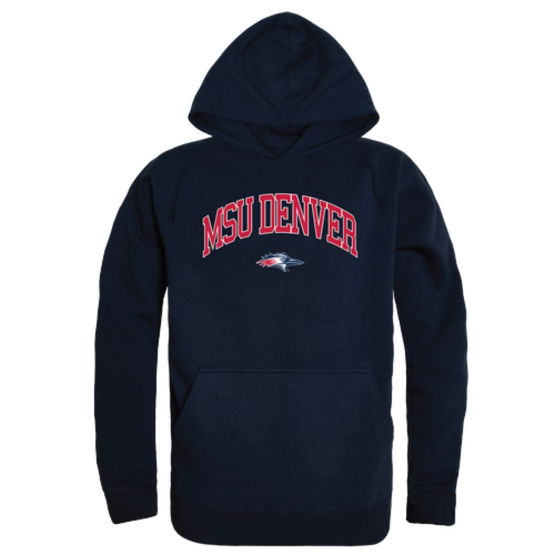 Metropolitan State University of Denver Roadrunners Campus Fleece Hoodie Sweatshirts
