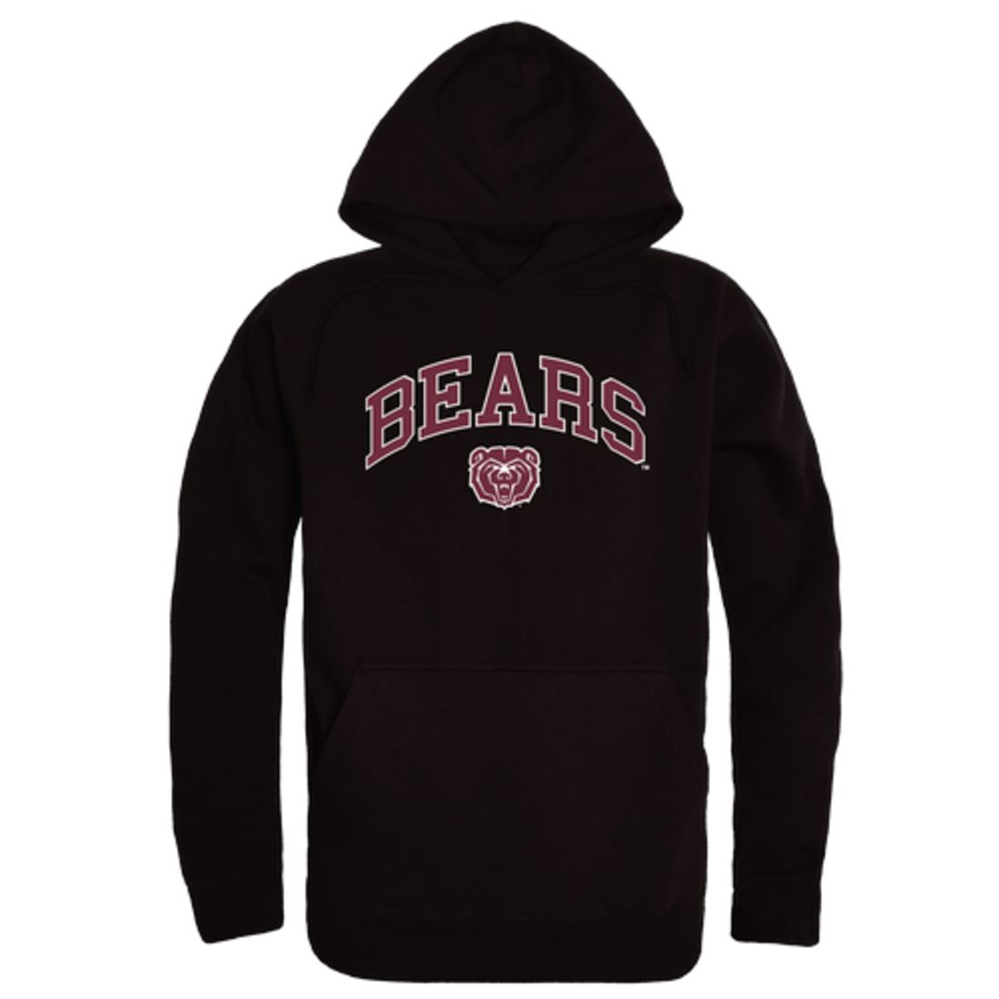 Missouri State University Bears Campus Fleece Hoodie Sweatshirts