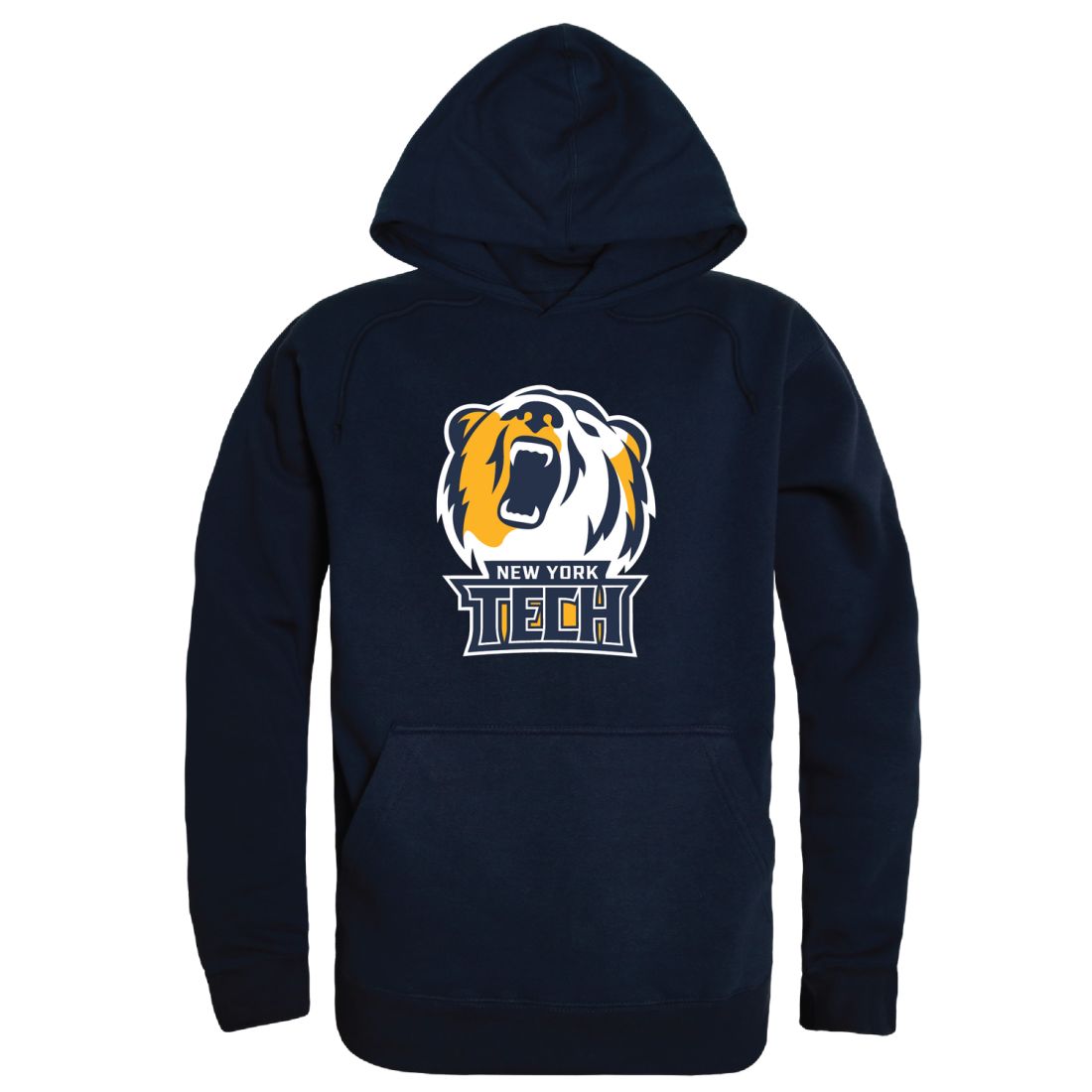 New York Institute of Technology Bears Campus Fleece Hoodie Sweatshirts