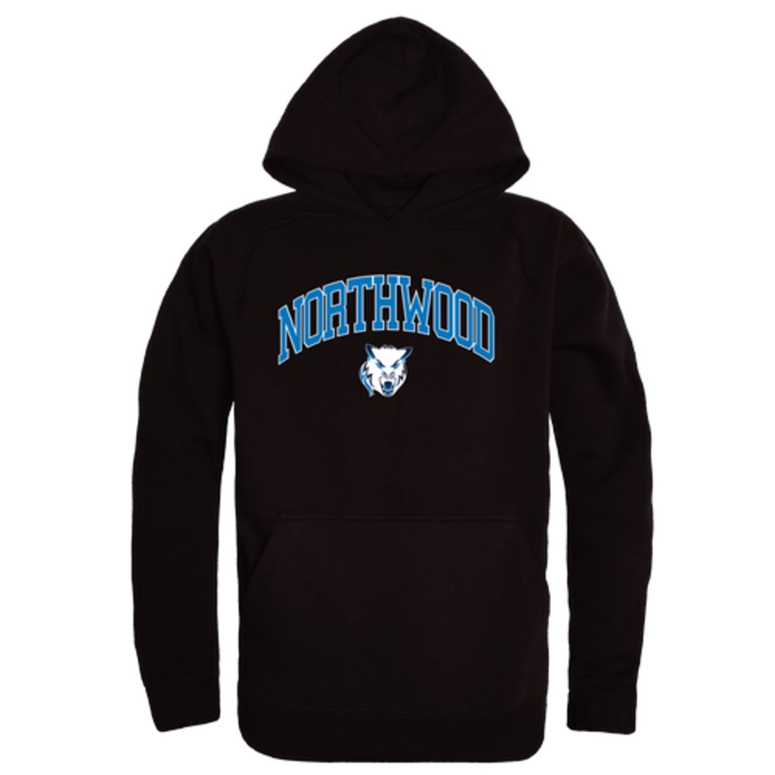 Northwood University Timberwolves Campus Fleece Hoodie Sweatshirts