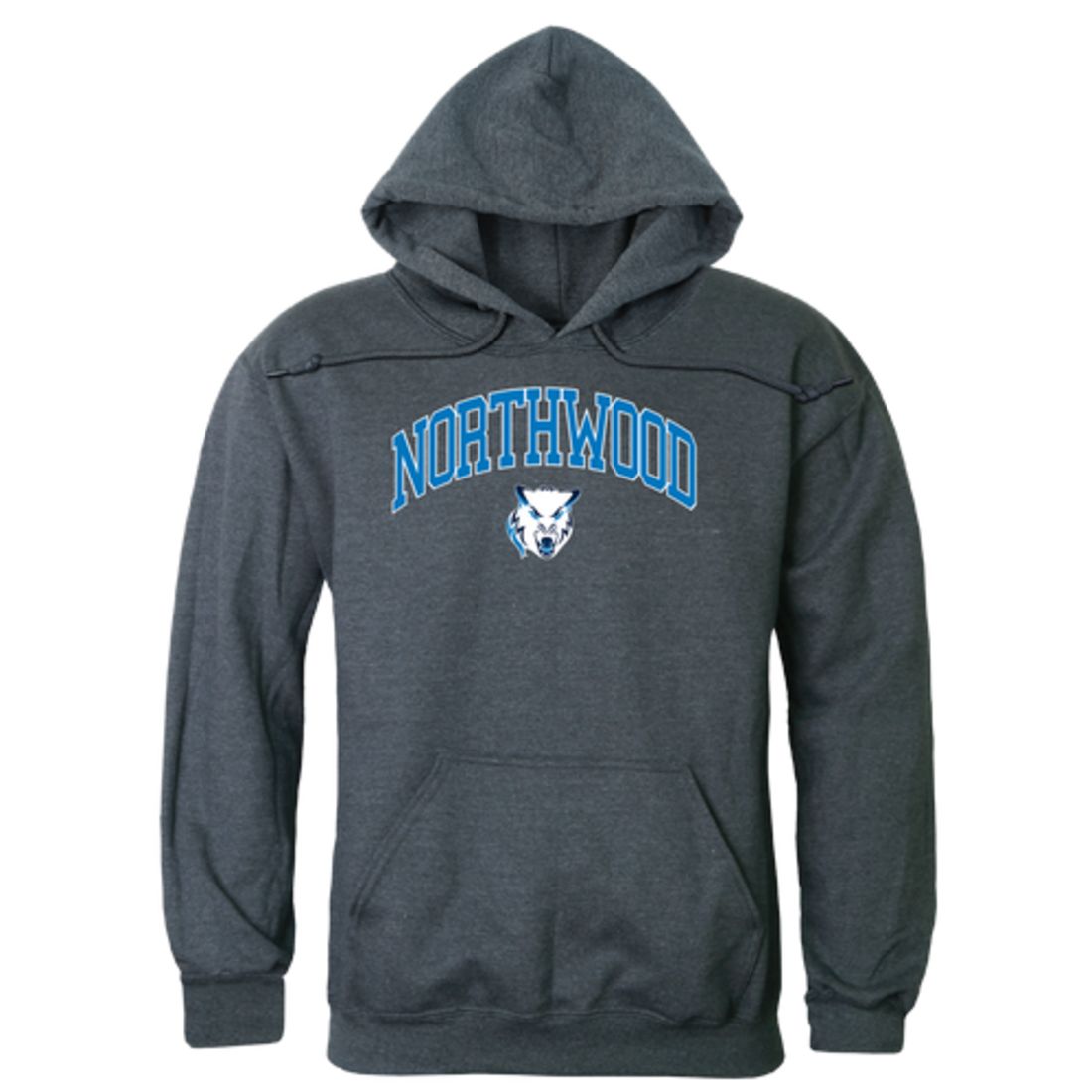 Northwood University Timberwolves Campus Fleece Hoodie Sweatshirts