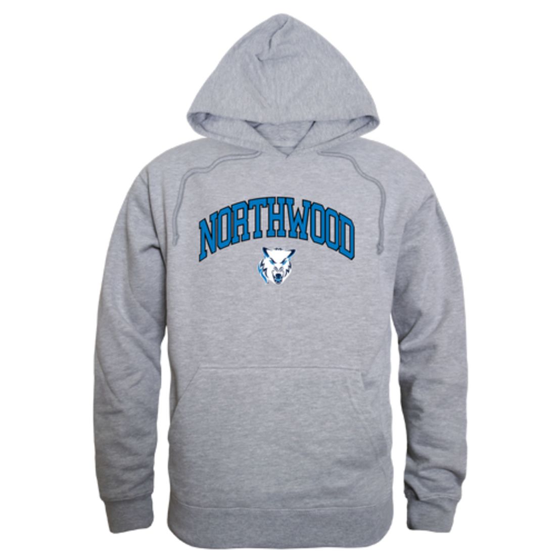 Northwood University Timberwolves Campus Fleece Hoodie Sweatshirts