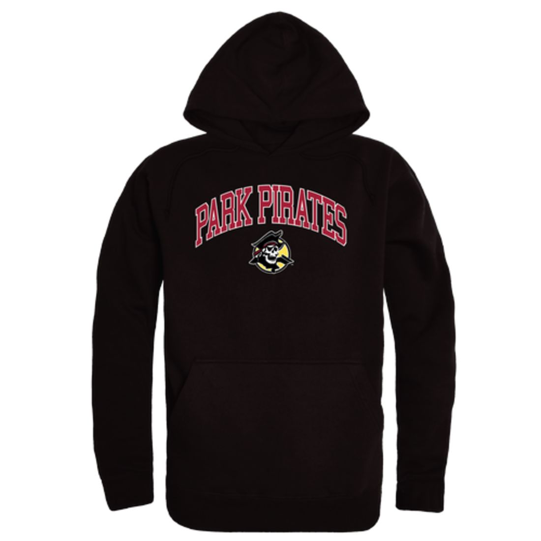 Park University Pirates Campus Fleece Hoodie Sweatshirts