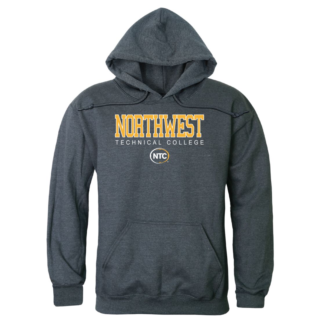 Northwest Technical College Hawks Campus Fleece Hoodie Sweatshirts
