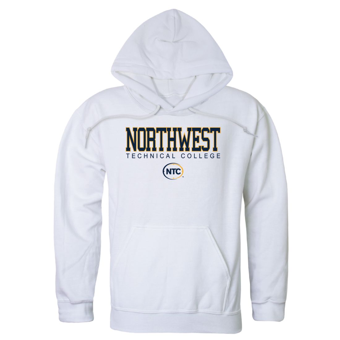 Northwest Technical College Hawks Campus Fleece Hoodie Sweatshirts