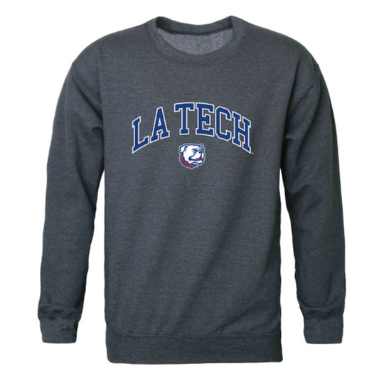Louisiana Tech F Bulldogs Campus Crewneck Sweatshirt