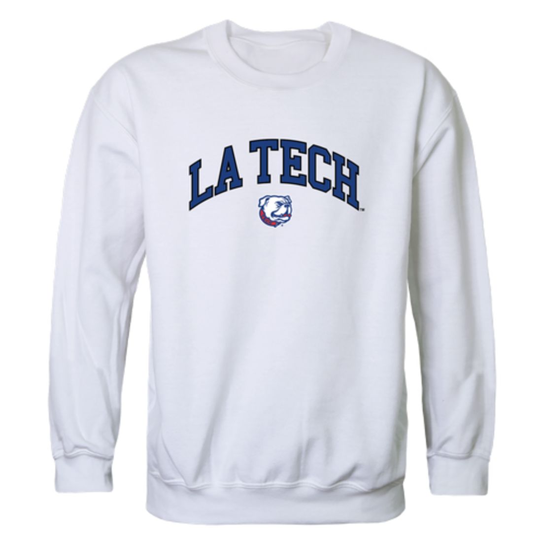 Louisiana Tech F Bulldogs Campus Crewneck Sweatshirt
