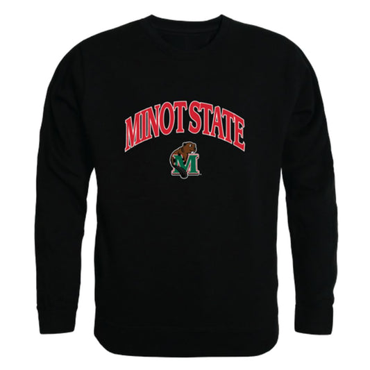 Minot State University Beavers Campus Fleece Crewneck Pullover Sweatshirt