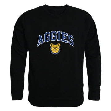 North Carolina A&T State University Aggies Campus Fleece Crewneck Pullover Sweatshirt