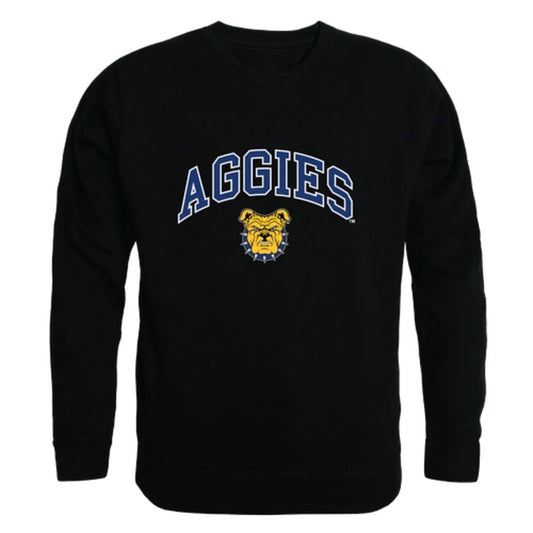 North Carolina A&T State University Aggies Campus Fleece Crewneck Pullover Sweatshirt
