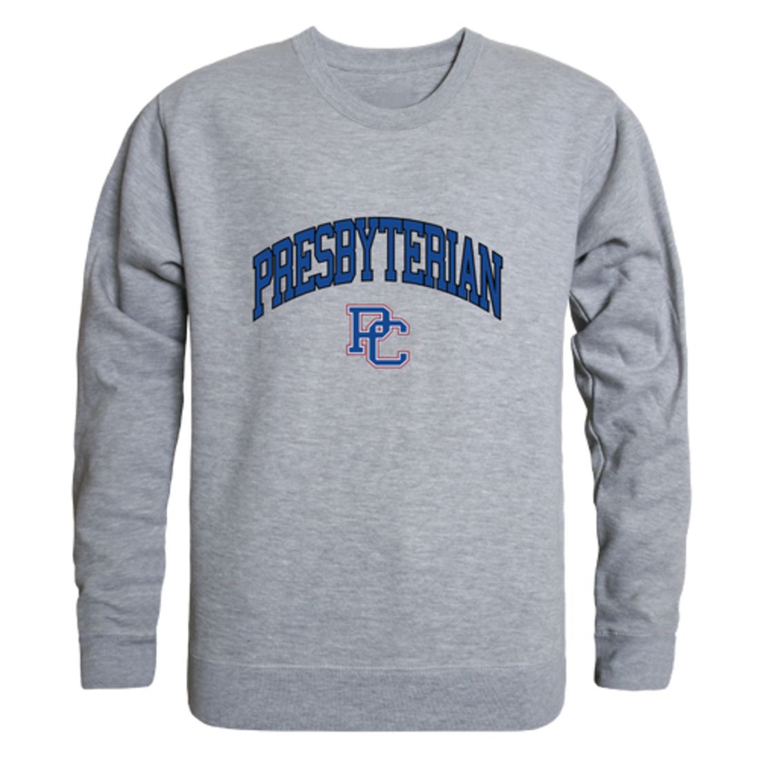 Presbyterian College Blue Hose Campus Fleece Crewneck Pullover Sweatshirt