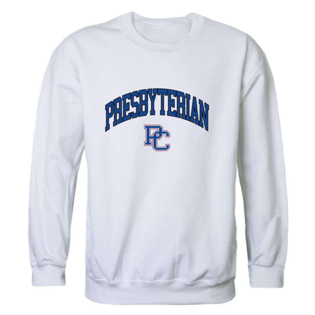 Presbyterian College Blue Hose Campus Fleece Crewneck Pullover Sweatshirt