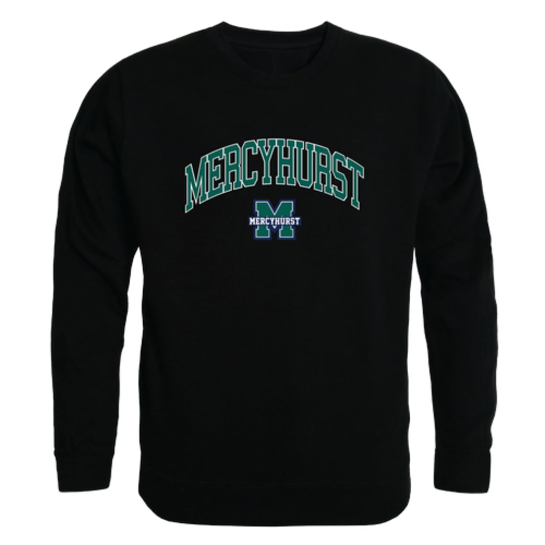 Mercyhurst University Lakers Campus Fleece Crewneck Pullover Sweatshirt