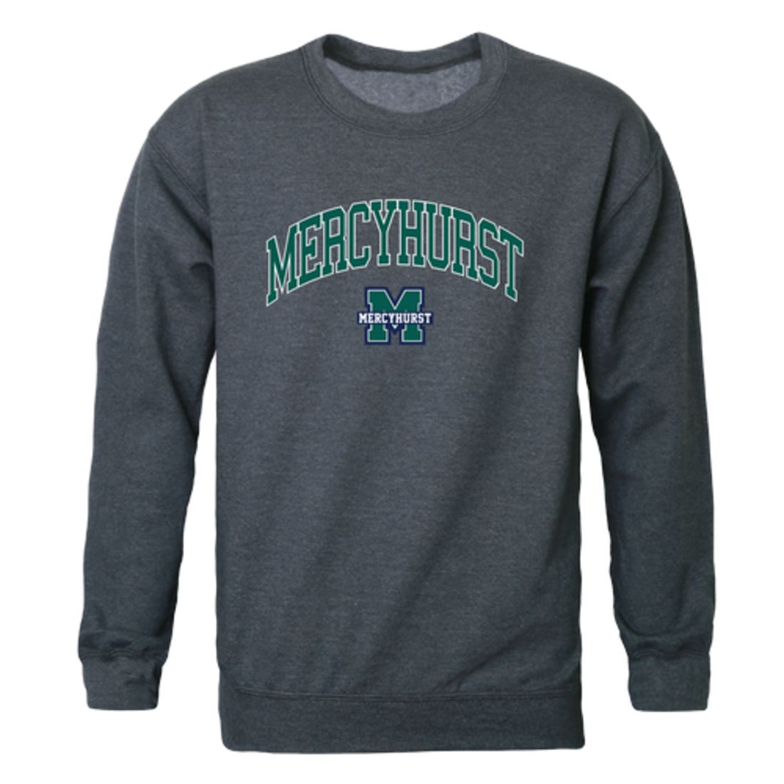 Mercyhurst University Lakers Campus Fleece Crewneck Pullover Sweatshirt