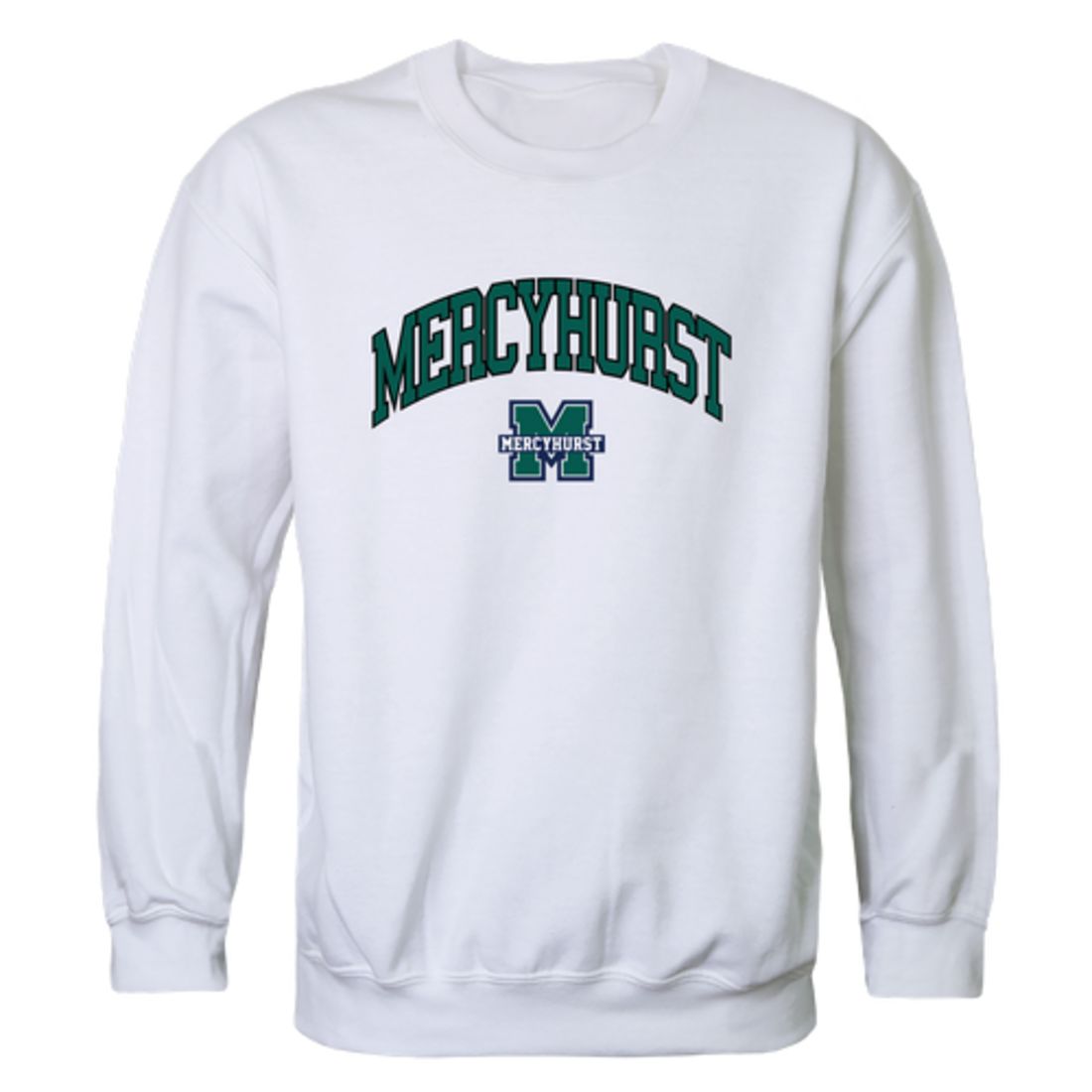 Mercyhurst University Lakers Campus Fleece Crewneck Pullover Sweatshirt