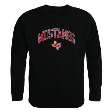 Midwestern State University Mustangs Campus Fleece Crewneck Pullover Sweatshirt