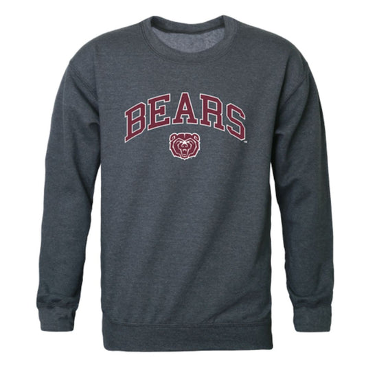 Missouri State University Bears Campus Fleece Crewneck Pullover Sweatshirt