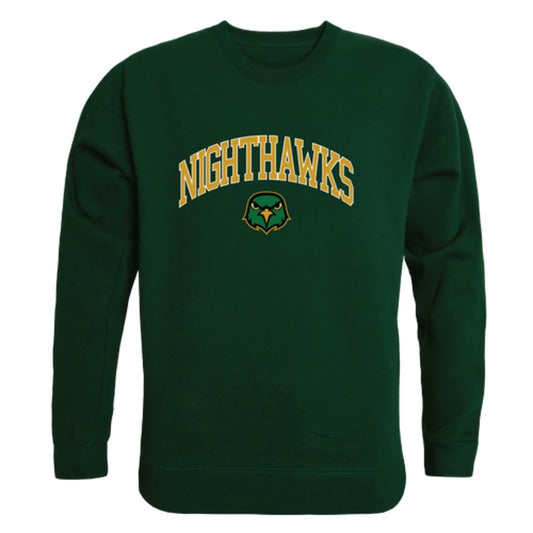 Northern Virginia Community College Nighthawks Campus Fleece Crewneck Pullover Sweatshirt