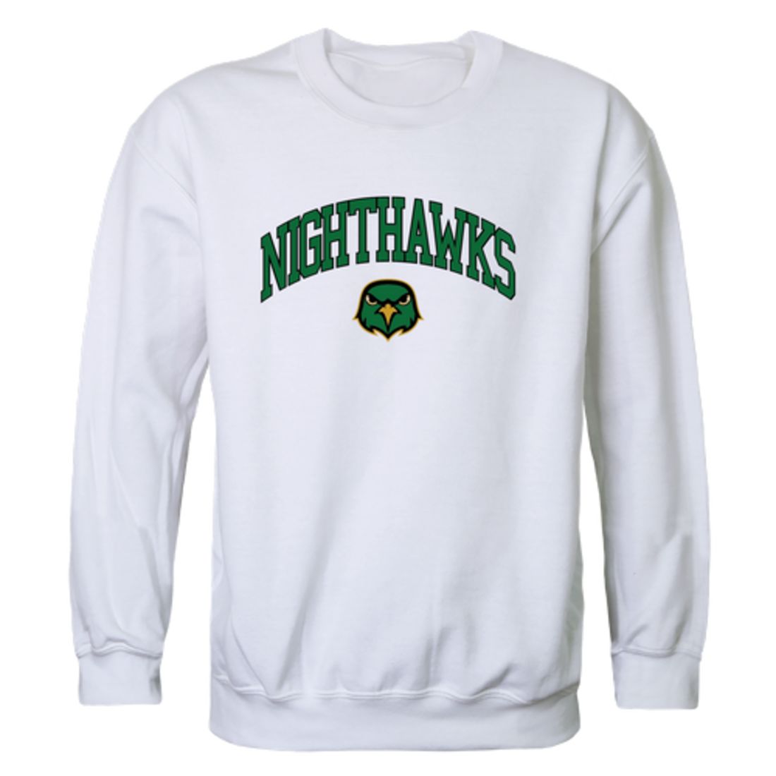 Northern Virginia Community College Nighthawks Campus Fleece Crewneck Pullover Sweatshirt