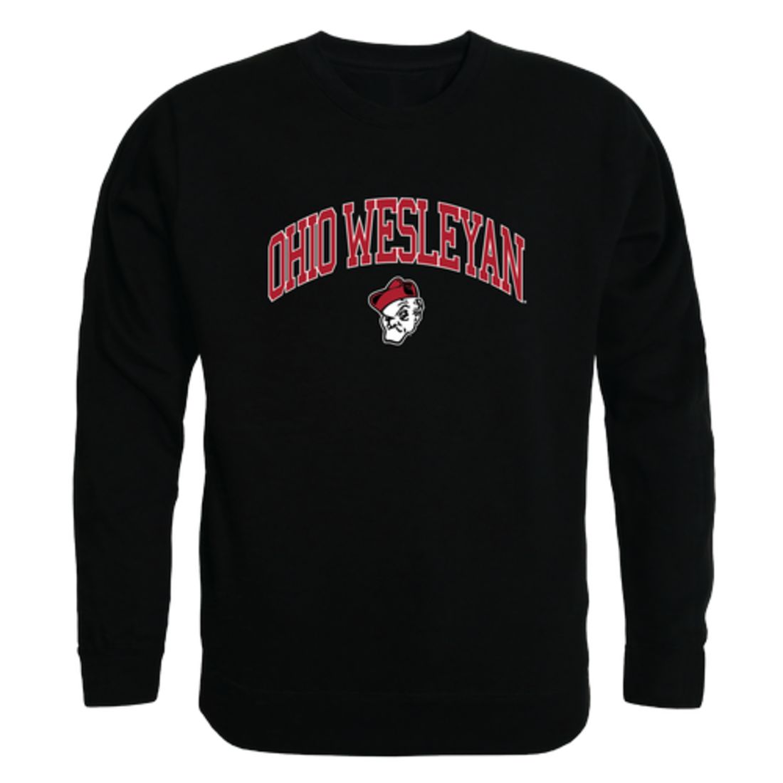 Ohio Wesleyan University Bishops Campus Fleece Crewneck Pullover Sweatshirt