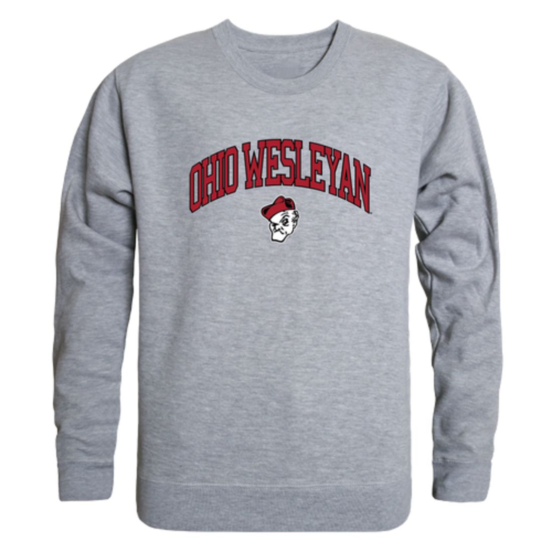 Ohio Wesleyan University Bishops Campus Fleece Crewneck Pullover Sweatshirt
