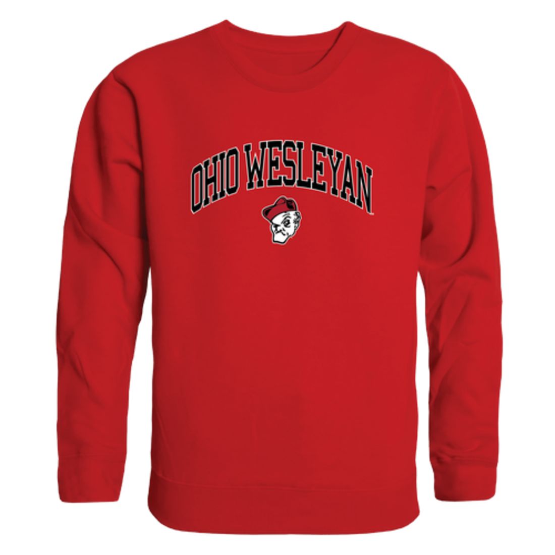 Ohio Wesleyan University Bishops Campus Fleece Crewneck Pullover Sweatshirt