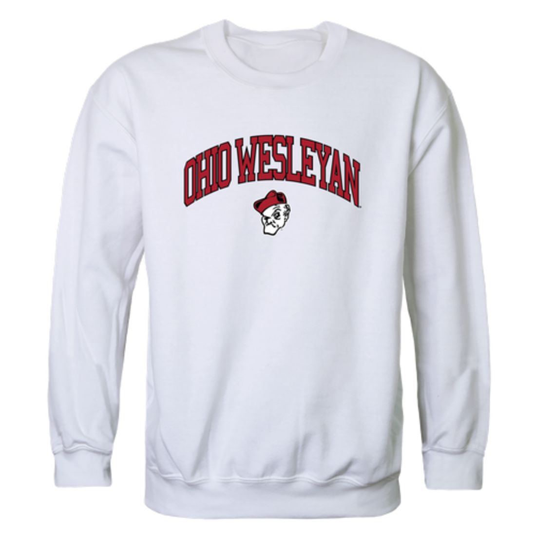Ohio Wesleyan University Bishops Campus Fleece Crewneck Pullover Sweatshirt