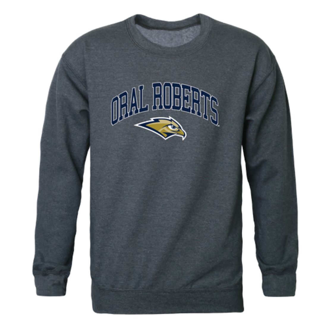 Oral Roberts University Golden Eagles Campus Fleece Crewneck Pullover Sweatshirt