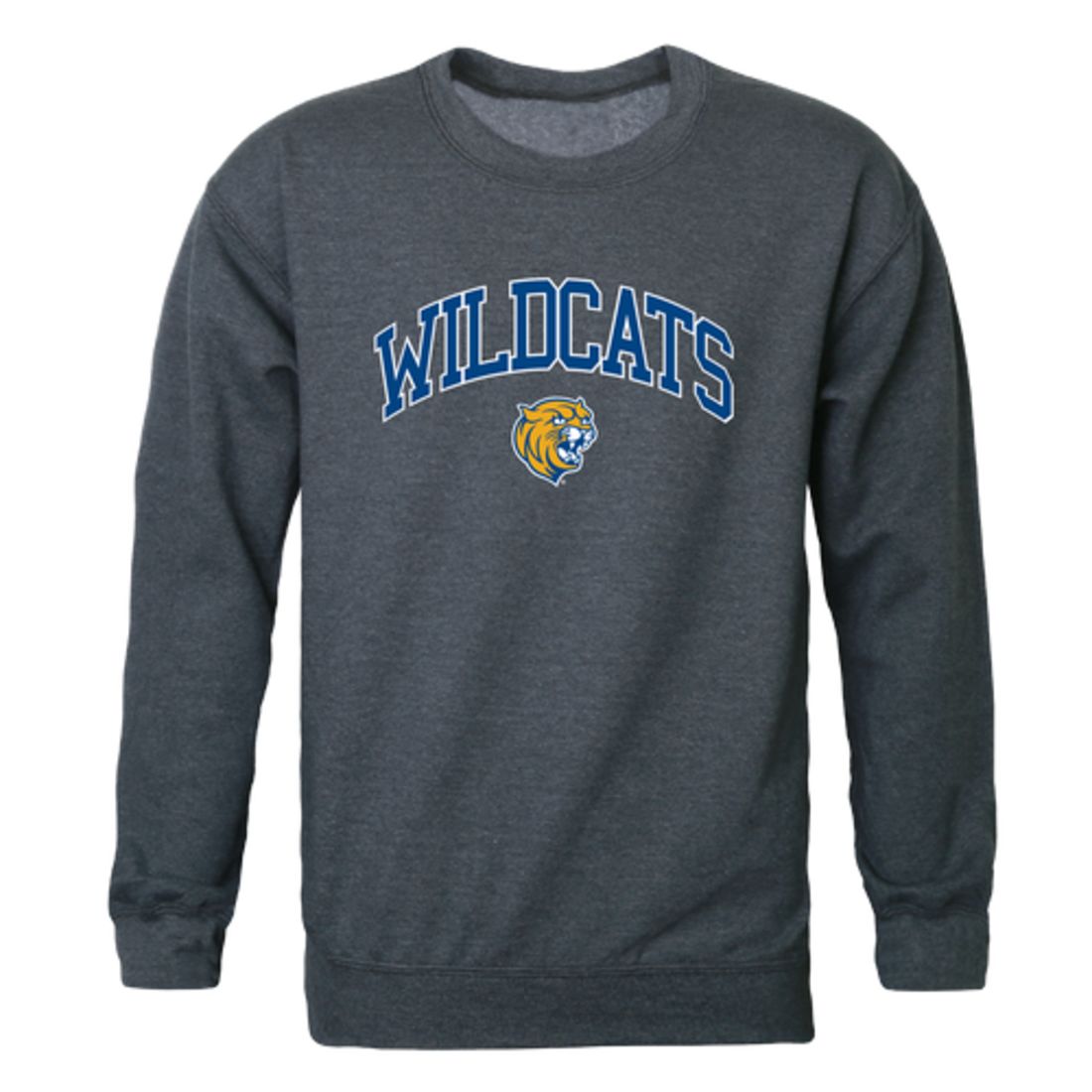 Johnson & Wales University Wildcats Campus Fleece Crewneck Pullover Sweatshirt
