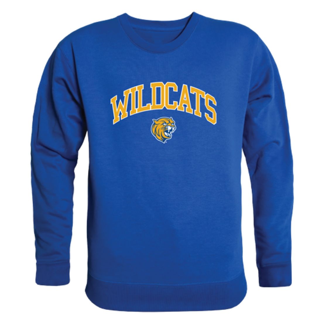 Johnson & Wales University Wildcats Campus Fleece Crewneck Pullover Sweatshirt