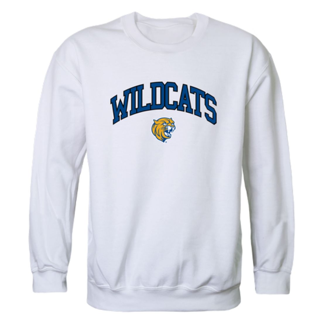 Johnson & Wales University Wildcats Campus Fleece Crewneck Pullover Sweatshirt