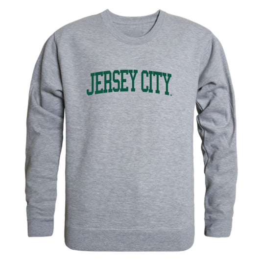 New Jersey City University Knights Game Day Fleece Crewneck Pullover Sweatshirt