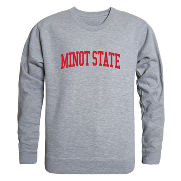 Minot State University Beavers Game Day Fleece Crewneck Pullover Sweatshirt