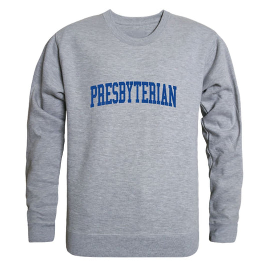 Presbyterian College Blue Hose Game Day Fleece Crewneck Pullover Sweatshirt