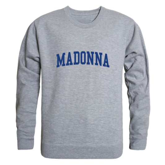 Madonna University Crusaders Game Day Fleece Crewneck Pullover Sweatshirt