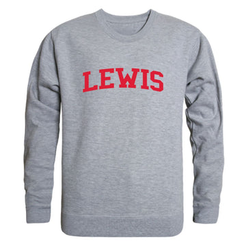 Lewis University Flyers Game Day Fleece Crewneck Pullover Sweatshirt