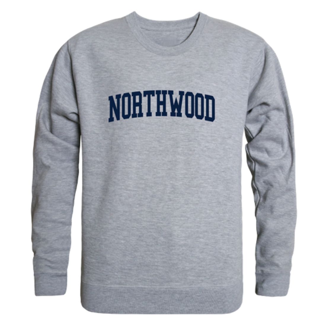 Northwood University Timberwolves Game Day Fleece Crewneck Pullover Sweatshirt